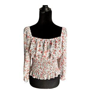 Floral Crop Top, Medium